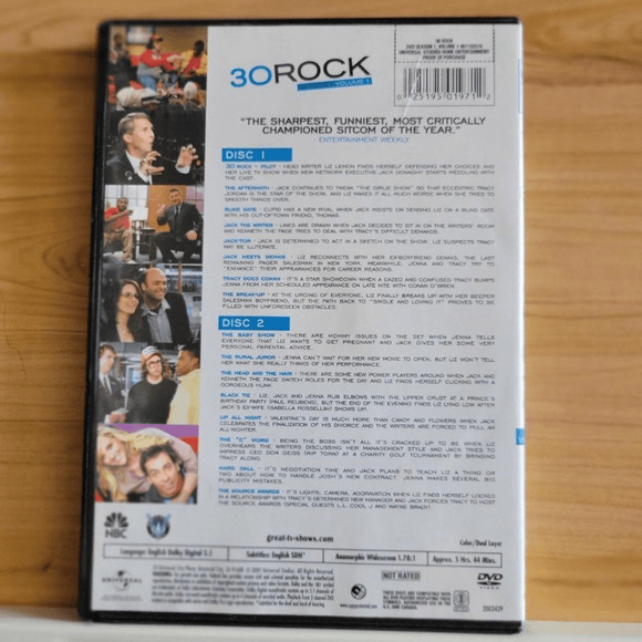 30 Rock Season 1 DVD - Picture 2 of 2